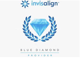 Invisalign Blue Diamond crest